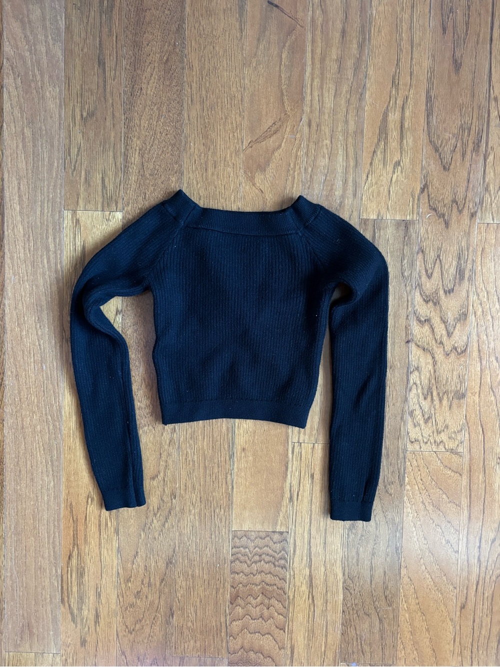 Ballet Cropped Kids Sweater Top